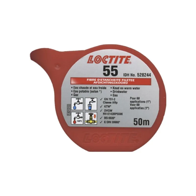 1 Loctite Afdichtingskoord Wit-50 Mt Pl.