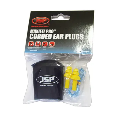 Jsp Maxifit Pro Oordoppen met Koord — 1 Paar (Retail Hangverpakking) 1