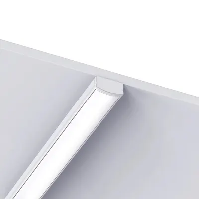 109023 - Profil Led 2 m Surface Blanc Alu-Ldp 4