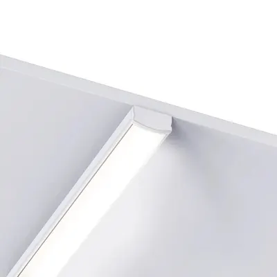 109023 - Profil Led 2 m Surface Blanc Alu-Ldp 5