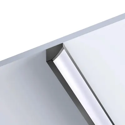 109029 - 2 m Led Profile Corner Black-Ldp 4