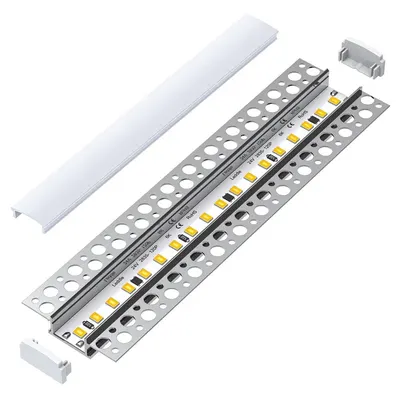 109036 - Profil Led 2 m Encastré Gyproc Alu-Ldp 2