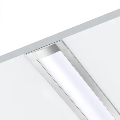 109071-1 m Led Profile Alu Recessed 1-Ldp 4