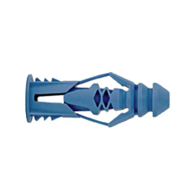 125 Universal Plugs, Blue 8x32mm