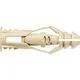 15 Universele Pluggen, Wit 6x29,5mm 2