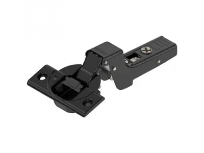 2 Blum Hinges, 110* Inset Bm Black 35 mm