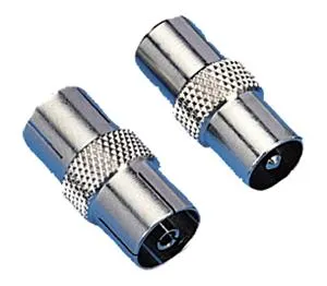2 Coaxiaux. Adaptateur (1 M/m + 1 F/f)