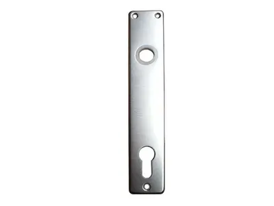 2 Door Shields, Cylinder Hole, Aluminum F2 85x210mm
