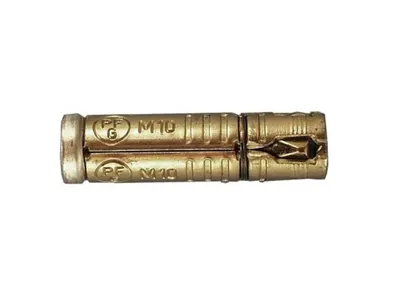 2 Sleeves for Wedge Bolts + Nut M6x50mm