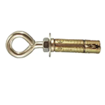 2 Wedge Bolts with Eye Bolt M10x110mm