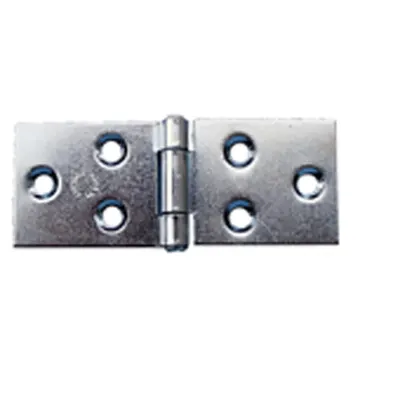 2 Ribbon Hinges, Galvanized 31x81mm