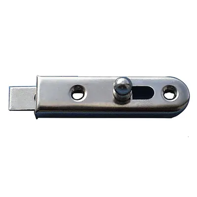 2 Furniture Slides Brass Plated 70 mm