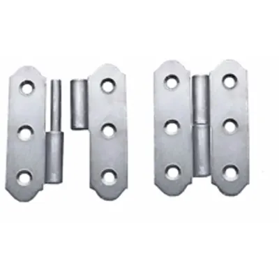 2 Spanish Hinges, Right Sided 60 mm
