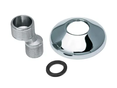 2 S-Coupling M/rosette 3/4x1/2 Chrome Plated