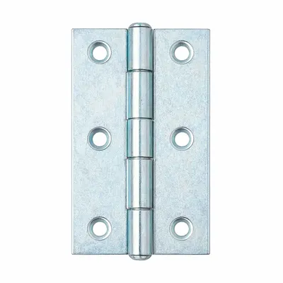 2 Narrow Hinges Galvanized 50x30mm