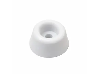 4 Buffers, Thermal Rubber, White 19x9 mm