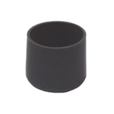 4 Furniture Caps Pvc Black 22 mm