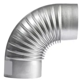 Galva Bocht 90° 92 mm 1