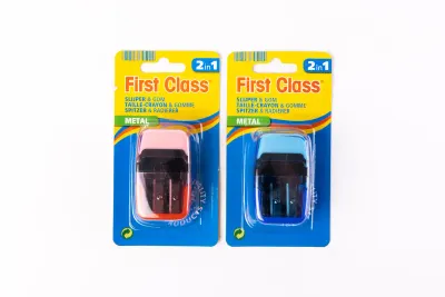 Taille-Crayon et Gomme (2-en-1) Fc