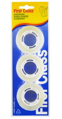 Kleefband 3 Rol 18mmx33m Fc 2