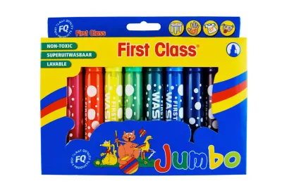 Stiften Jumbo 10st Washable Fc 1