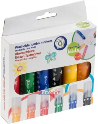 Stiften Jumbo 10st Washable Fc 2