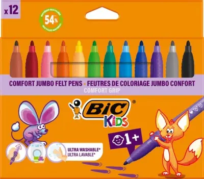 Stiften Jumbo 10st Washable Fc 5