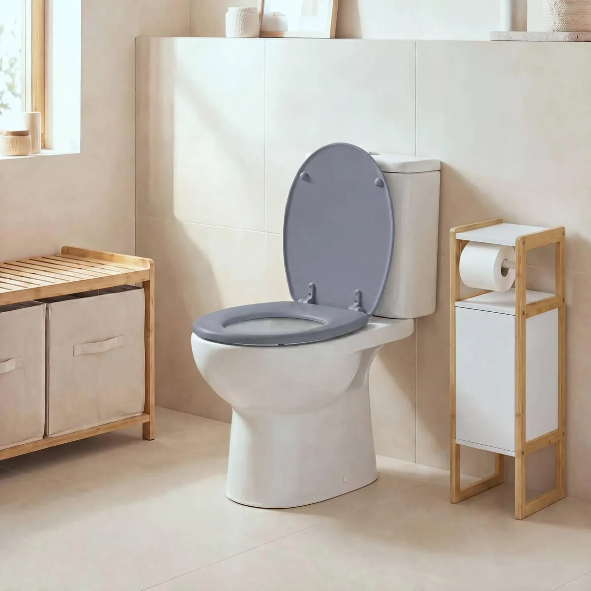 5five Toilet Seat Gray