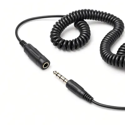 6.3 St Plug/6.3 St Jack Coil 5 m 106207