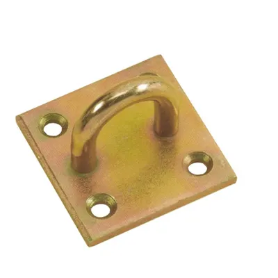 Mounting Bracket On Plate, Plated. 8 mm-55x55mm