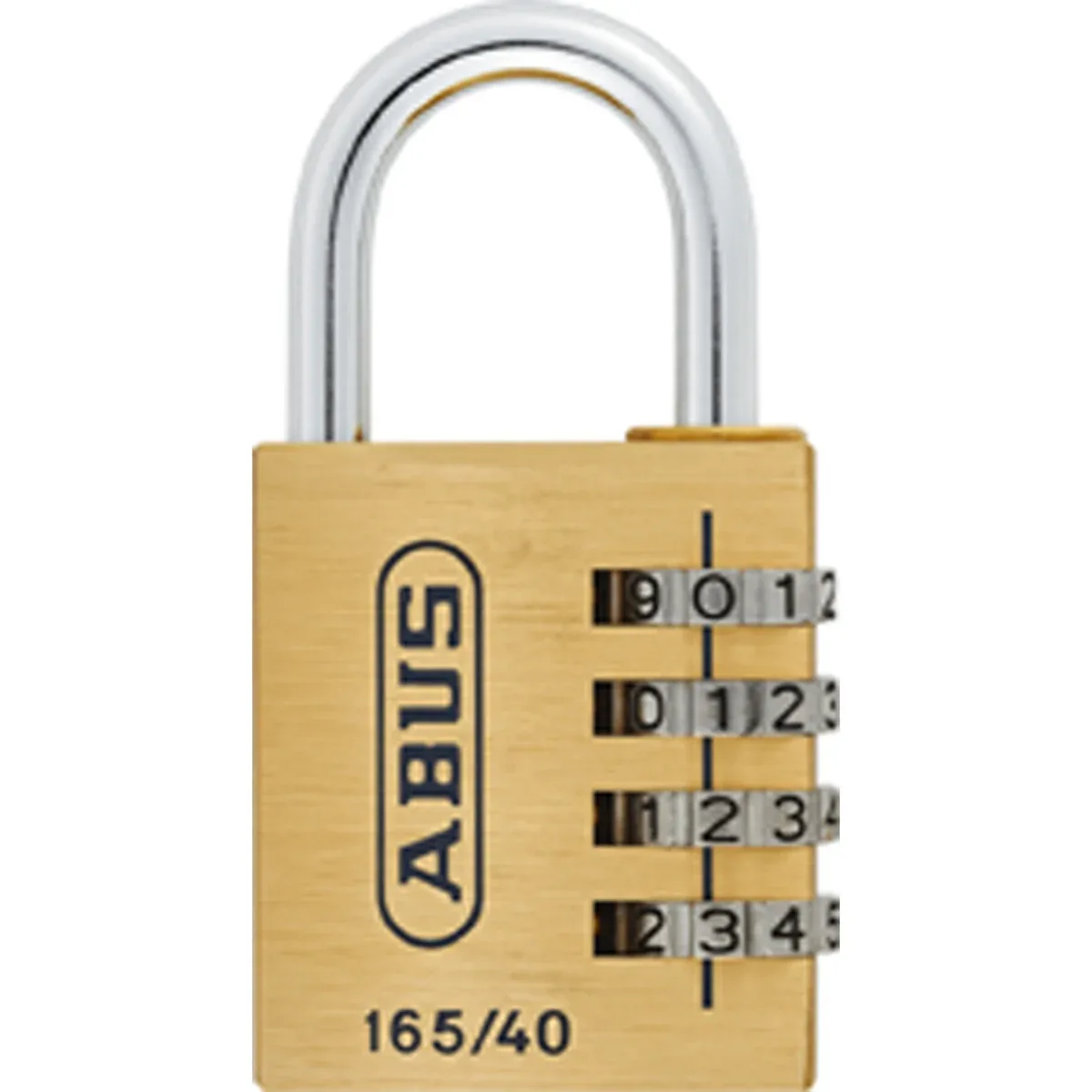 Cadenas À Numéro Abus 165 Laiton 32 mm