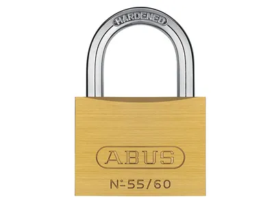 Abus 55/60 Brass Padlock — Abu5560