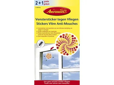Aeroxon Vensterstickers Vliegen