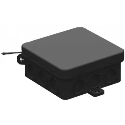 Branch Box Black 7 Inputs 75x75x37