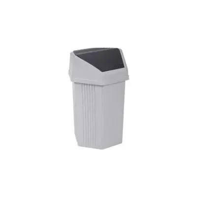 Afvalbak 15 l Wit/antr 2