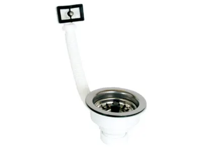 Afvoerplug Overloop+stop 6/4m