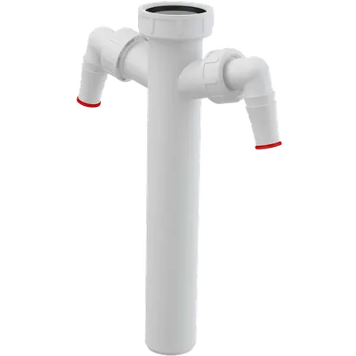 Alcaplast Buis 40 mm met Moer 6/4 + 2wasmachine Aansluitingen