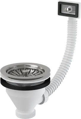 Alcaplast Crepine 6/4 met Overloop 115 mm