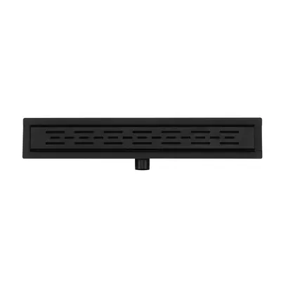 Aloni Shower Drain Stainless Steel Black 100 cm 4