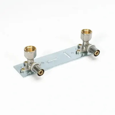 Alpex Press Dubb Wall Plate 16x1/2f