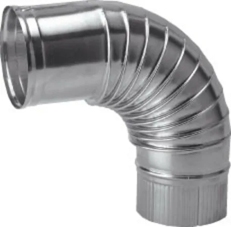 Alu Afvoerbocht 110 mm 90°