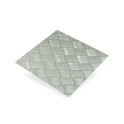 Alu Plaat Dambord Brut 1,5 mm 500x250mm