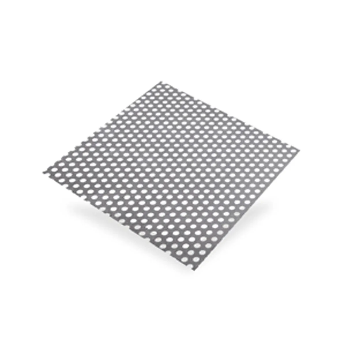 Alu Plaat Geanod. Geperf. Rond 1 mm 500x250mm
