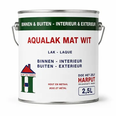 Aqualak Matt White 2.5 l