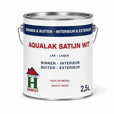 Aqualak Satin White 2.5 l