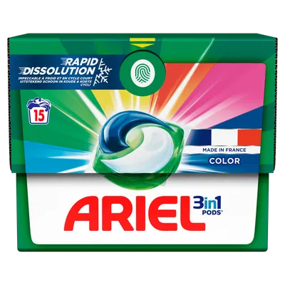 Ariel 3in1 Pods/15st Couleur