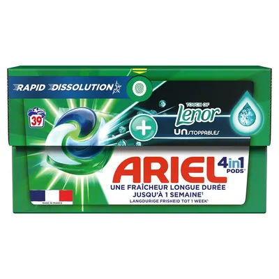 Ariel Pods 4 en 1 Lenor 39d
