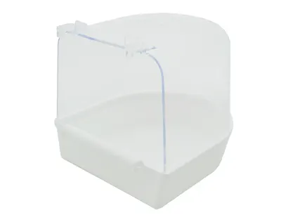 Baignoire Plastique Blanc l 14x14x14cm
