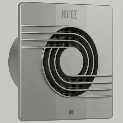 Bath / Toilet Fan Black 100 mm