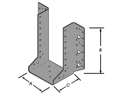 Supports de Poutre, Lourds 143x50 mm